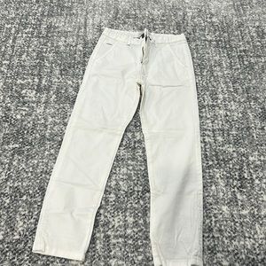 Zara boys white pants